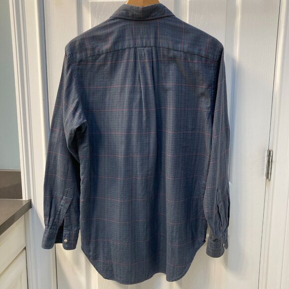 Burberrys Made in USA Soft Cotton Long Sleeve Button Down Shirt Size Small - Picture 5 of 7